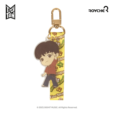BTS TINYTAN ACRYLIC STRAP KEYRING