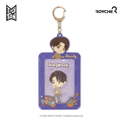 BTS TINYTAN PHOTOCARD KEY HOLDER