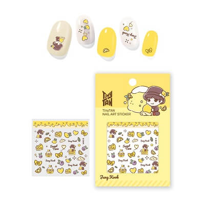 BTS TINYTAN SWEET TIME NAIL ART STICKER