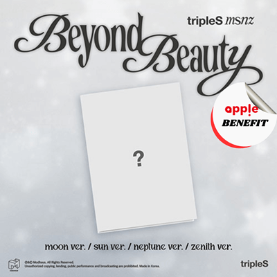 TRIPLES MSNZ  BEYOND BEAUTY  -  4 ALBUMS SET   |   KPOP USA APPLE OFFICIAL  PHOTOCARD (RANDOM 2 OUT OF 24)