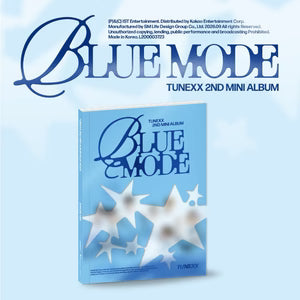 TUNEXX 2ND MINI ALBUM BLUE MODE   -  2 ALBUMS SET   |  KPOP USA WITHMUU OFFICIAL PHOTOCARD  (RANDOM 1 OUT OF 7)     [PRE]