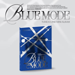 TUNEXX 2ND MINI ALBUM BLUE MODE   -  2 ALBUMS SET   |  KPOP USA WITHMUU OFFICIAL PHOTOCARD  (RANDOM 1 OUT OF 7)     [PRE]
