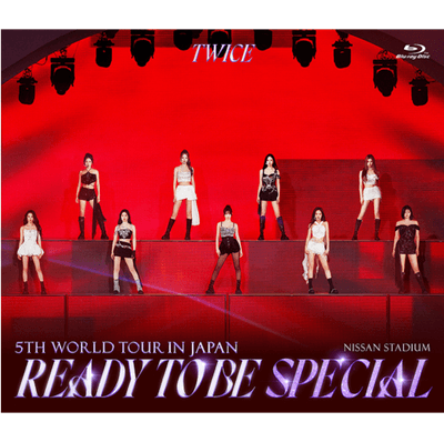 TWICE 5TH WORLD TOUR [READY TO BE] IN JAPAN SPECIAL  -  JAPAN IMPORT  (REGULAR BLU-RAY)