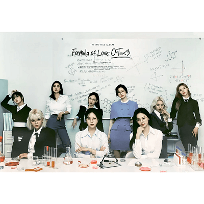 TWICE FORMULA OF LOVE: O+T=<3 3RD FULL ALBUM POSTER | STUDY ABOUT LOVE VERSION