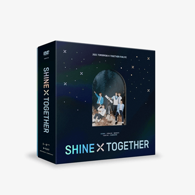 TXT 2021 FANLIVE SHINE X TOGETHER DVD