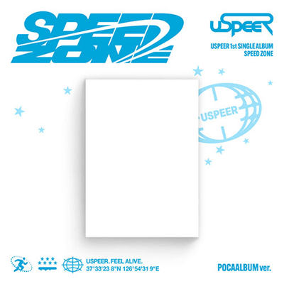 USPEER 1ST SINGLE ALBUM SPEED ZONE   (POCA ALBUM)