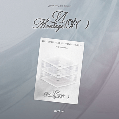 VIVIZ 1ST ALBUM A MONTAGE ( )    -  2 ALBUMS SET    |  KPOP USA APPLE OFFICIAL  PHOTOCARD (RANDOM 1 OUT OF 6)
