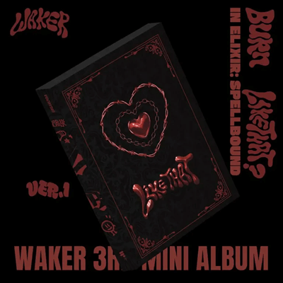 WAKER 3RD MINI ALBUM IN ELIXIR : SPELLBOUND   |  3 ALBUMS SET