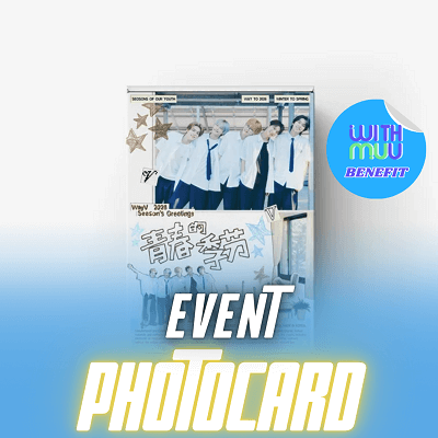 WAYV 2026 SEASON'S GREETINGS   |  KPOP USA WITHMUU OFFICIAL  PHOTOCARD SET
