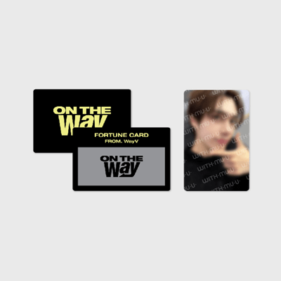 WAYV 2025 WAYV CONCERT ON THE WAY FINAL IN SEOUL OFFICIAL MD  [FORTUNE SCRATCH CARD SET]