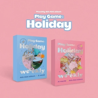 WEEEKLY PLAY GAME : HOLIDAY 4TH MINI ALBUM  |   2 ALBUM SET