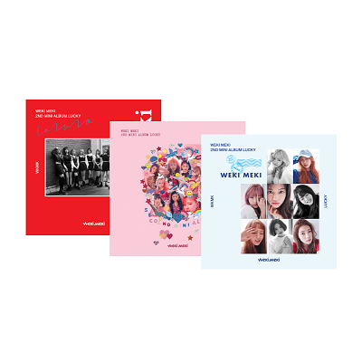 WEKI MEKI  LUCKY  2ND MINI ALBUM  |  INCLUDES 2 RANDOM WEKI MEKI PHOTOCARDS PER ALBUM