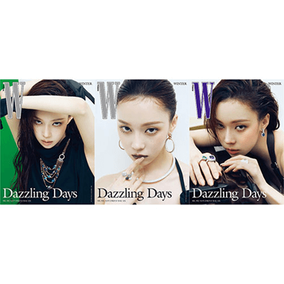 AESPA WINTER W KOREA 2025-05  MAGAZINE