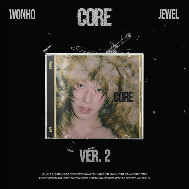 WONHO EP ALBUM CORE (JEWEL VER.) | 2 ALBUMS SET – KPOP USA WONHO EP ALBUM CORE (JEWEL VER.) | 2 ALBUMS SET – KPOP USA