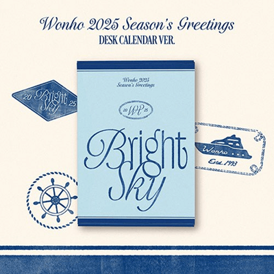 WONHO 2025 SEASON'S GREETINGS   (DESK CALENDAR VER.)