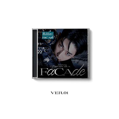 WONHO 3RD MINI ALBUM FACADE  JEWEL CASE VER.