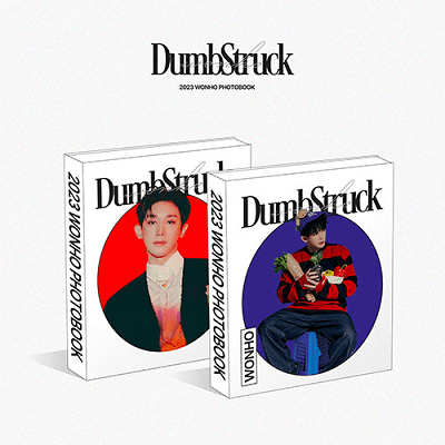 WONHO 2023 PHOTOBOOK DUMBSTRUCK  |  2 PHOTOBOOKS SET