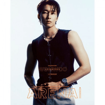 SEVENTEEN WONWOO ARENA HOMME+ 2024-08 MAGAZINE