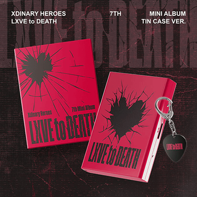 XDINARY HEROES 7TH MINI ALBUM  LXVE to DEATH   (TIN CASE VER.)