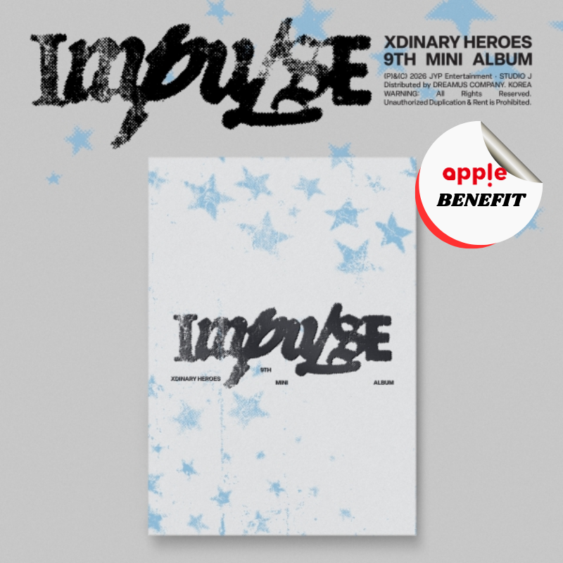 XDINARY HEROES 9TH MINI ALBUM IMPULSE  (POSTCARD BOOK VER.)   |   KPOP USA APPLE OFFICIAL  PHOTOCARD (RANDOM 1 OUT OF 5)      [PRE]