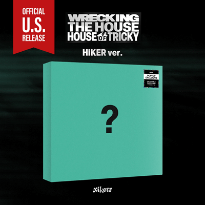 XIKERS ALBUM HOUSE OF TRICKY : WRECKING THE HOUSE    (U.S VER)   HELLO82 POP-UP EXCLUSIVE   [RANDOM MEMBER SIGNED ALBUM]   |   INCLUDES  INTERNATIONAL EXCLUSIVE PHOTOCARD + HELLO82 EXCLUSIVE PHOTOCARD (RANDOM 1 OUT OF 10)