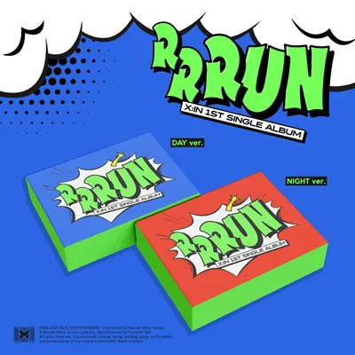 X:IN 1ST SINGLE ALBUM RRRUN  (PLATFORM ALBUM)    |  2 ALBUMS SET
