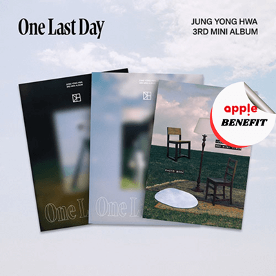 CNBLUE JUNG YONG HWA 3RD MINI ALBUM ONE LAST DAY  (PHOTOBOOK VER.)    |  KPOP USA APPLE OFFICIAL  PHOTOCARD (RANDOM 1 OUT OF 4)