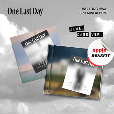 CNBLUE JUNG YONG HWA 3RD MINI ALBUM ONE LAST DAY  (JEWEL CASE VER.)    |  KPOP USA APPLE OFFICIAL  PHOTOCARD B (RANDOM 1 OUT OF 4)