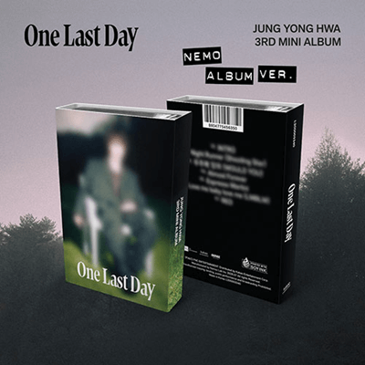 CNBLUE JUNG YONG HWA 3RD MINI ALBUM ONE LAST DAY  (NEMO ALBUM)