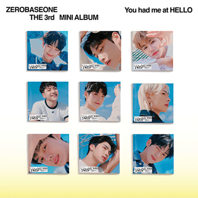 ZEROBASEONE 3RD MINI ALBUM  YOU HAD ME AT HELLO  DIGIPACK VER.