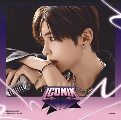 ZEROBASEONE 1ST JAPANESE EP ICONIK  (SOLO EDITION)     |  INCLUDES EXCLUSIVE 2L-SIZE PHOTO (RANDOM 1 OUT OF 9)