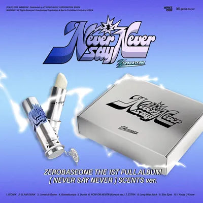 ZEROBASEONE 1ST FULL ALBUM NEVER SAY NEVER   (SCENTS VER.)